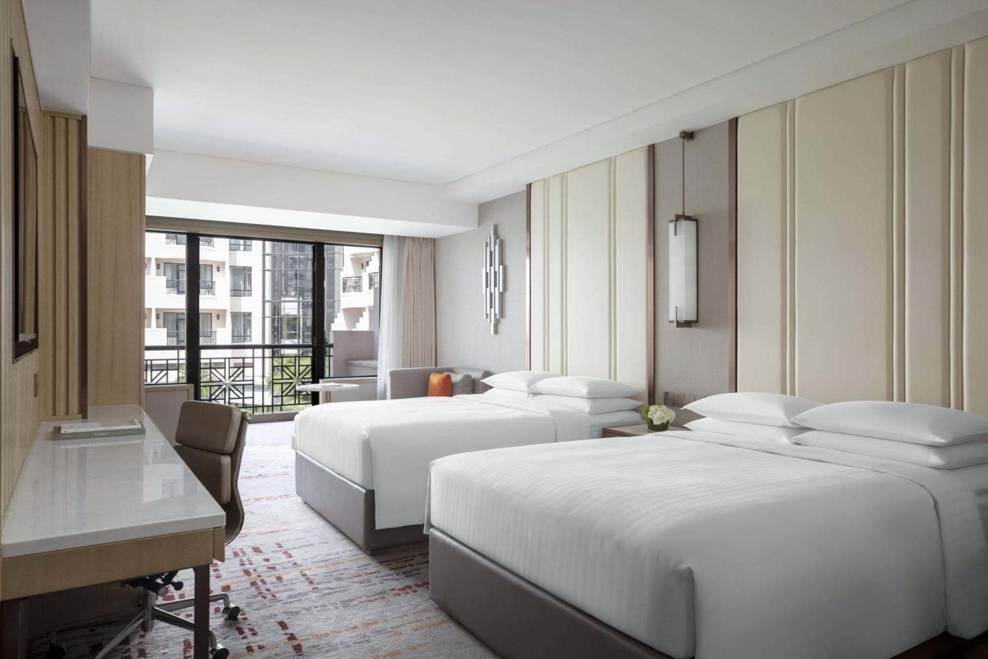 Shanghai Marriott Hotel Hongqiao Zewnętrze zdjęcie